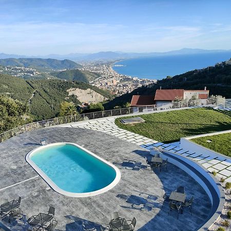 Tenuta Croce Appartamento Karol-Piscina-Vista Mare ساليرنو المظهر الخارجي الصورة