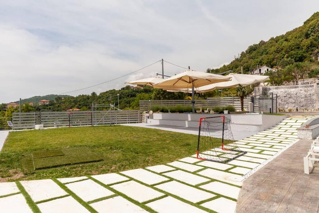 Tenuta Croce Appartamento Karol-Piscina-Vista Mare ساليرنو المظهر الخارجي الصورة